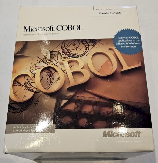 pc-galore-microsoft-cobol-programing-software-and-training-manuals-1991