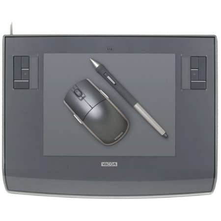 PC Galore | Wacom Intuos 3 Graphic Tablet with Pen and Mouse Model PTZ-430